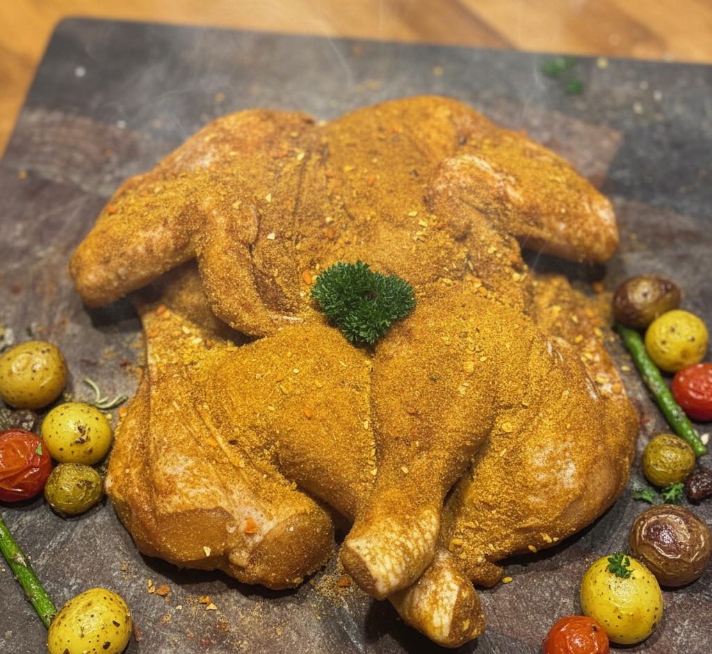 Marinated Whole Free Range Butterflied Chicken (4 Flavours)