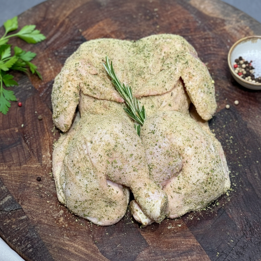 Marinated Whole Butterflied Chicken (4 Flavours)