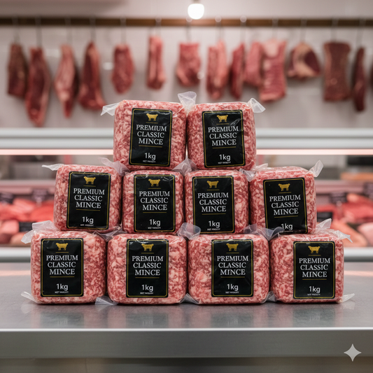 10 x 1kg bag of Premium Classic Mince