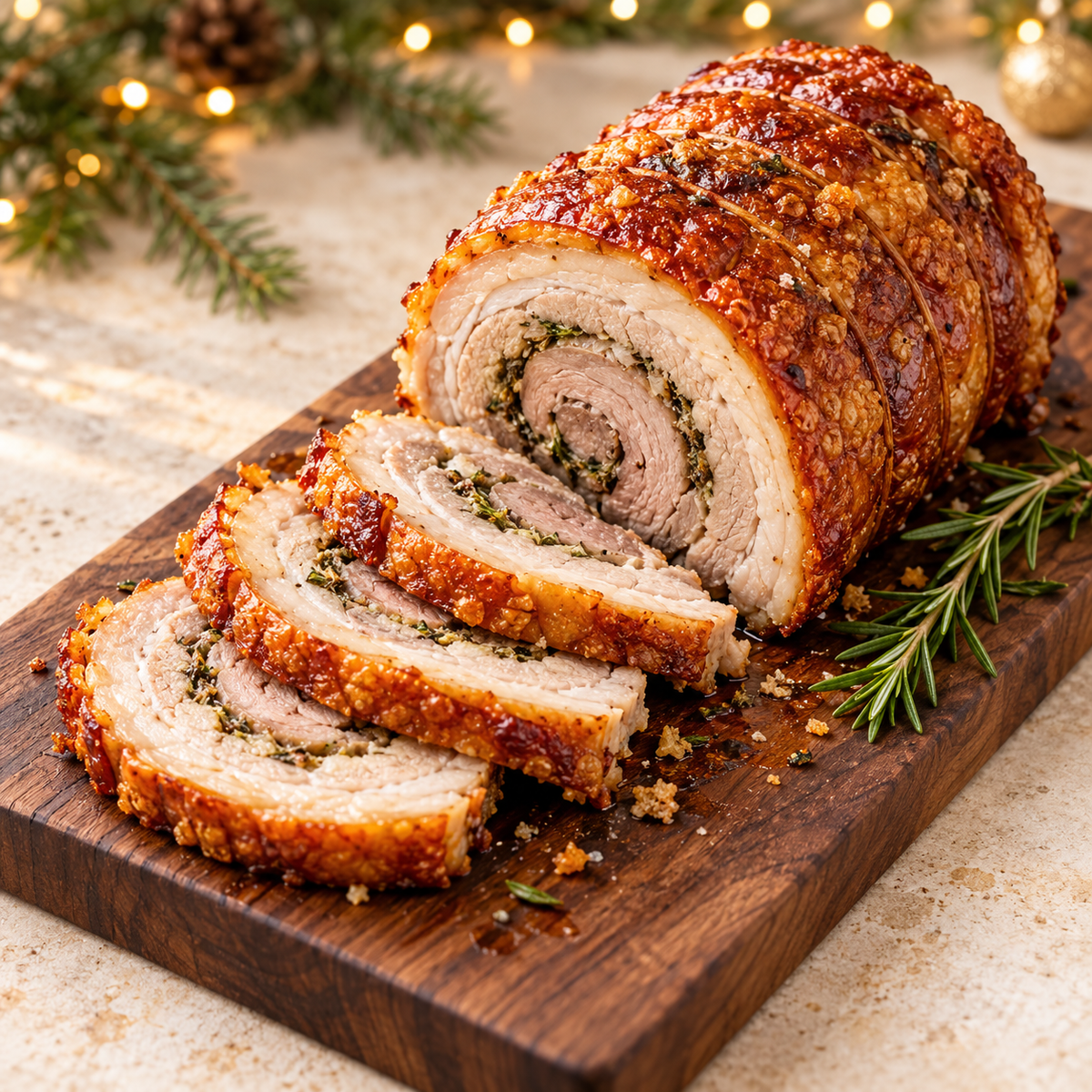 Boneless Porchetta Seasoned Roast (Fresh Herbs, Garlic & Lemon Rind) - Christmas Pre-order Deposit