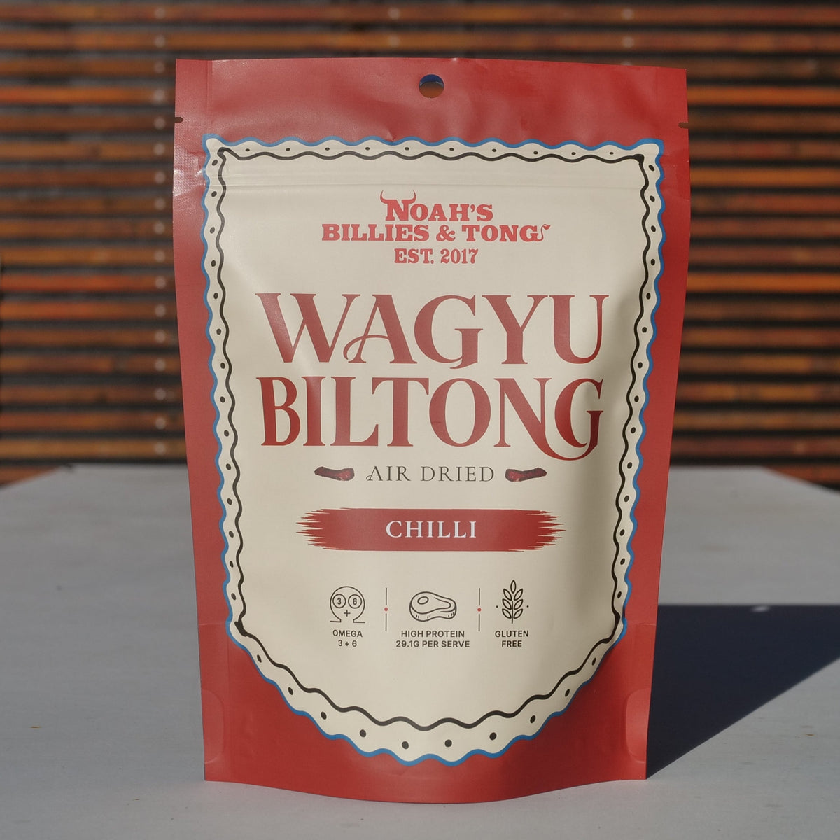 Noah's Chilli Wagyu Biltong - 100g
