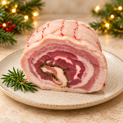 Boneless Porchetta Seasoned Roast (Fresh Herbs, Garlic & Lemon Rind) - Christmas Pre-order Deposit