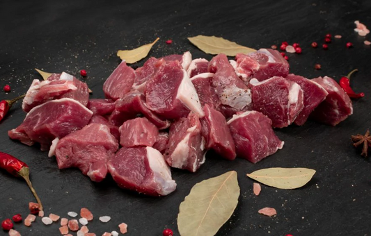 Diced Lamb