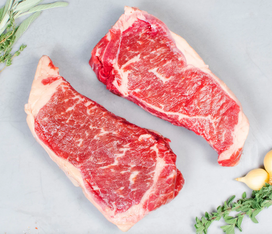 Premium Angus New York Steak MB3+
