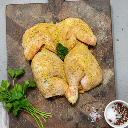Marinated Whole Butterflied Chicken (4 Flavours)